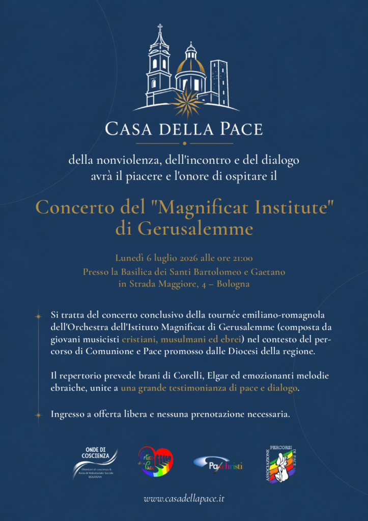 Locandina del Concerto del “Magnificat Institute” di Gerusalemme