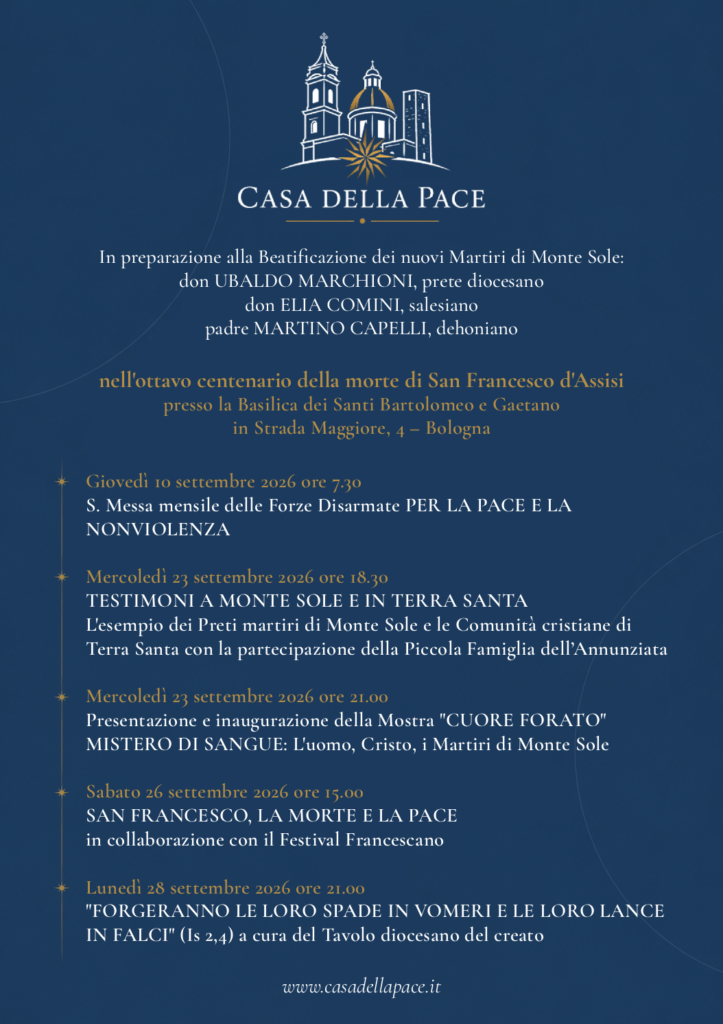 I nostri prossimi appuntamenti